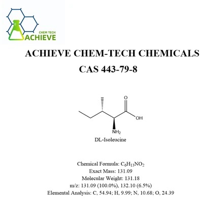 DL-Isoleucine structure | Shaanxi BLOOM Tech Co., Ltd DL-Isoleucine structure | Shaanxi BLOOM Tech Co., Ltd